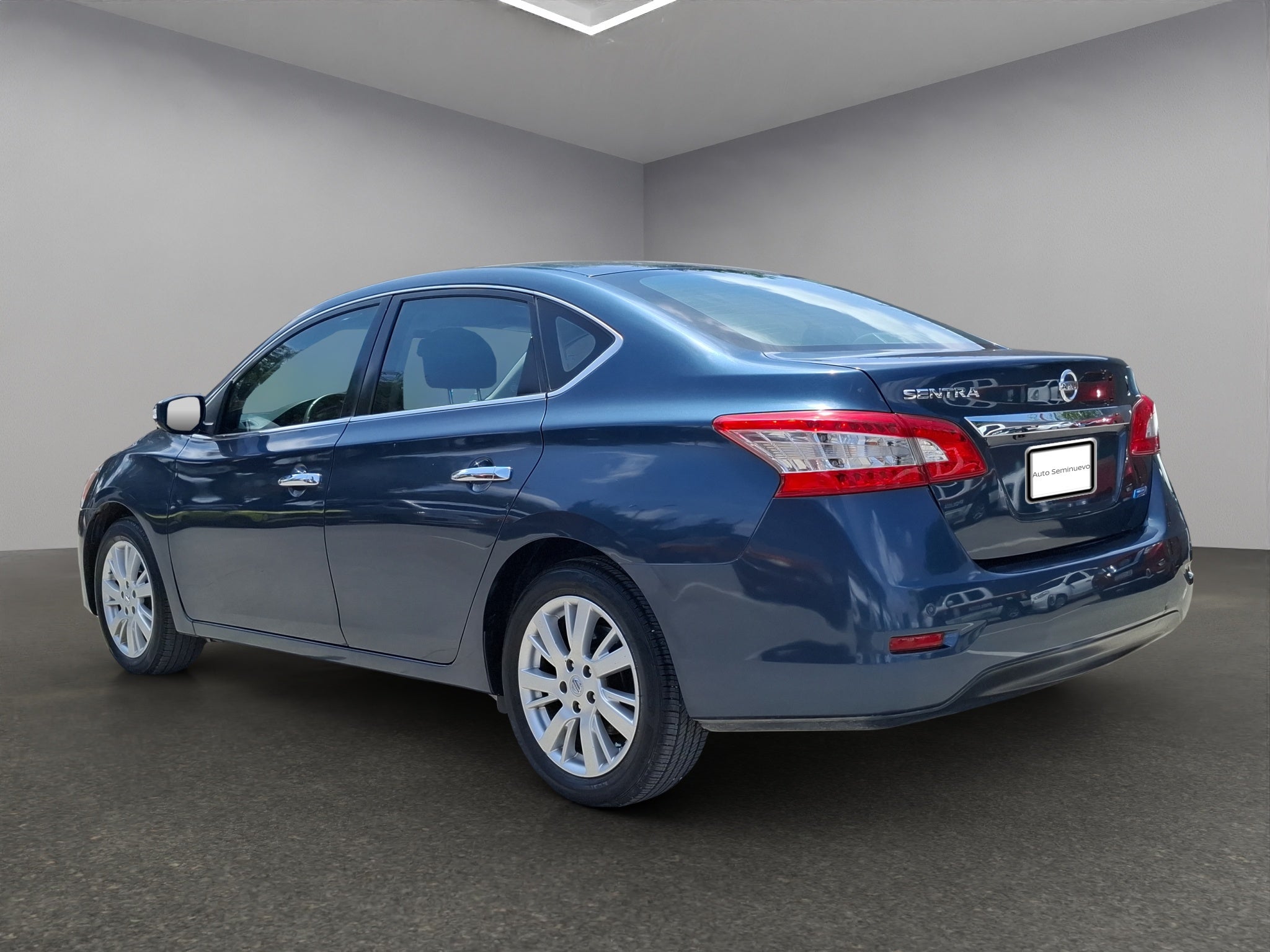 2016 Nissan SENTRA 4 PTS EXCLUSIVE CVT AAC AUT PIEL QC VOLANTEPIEL F NIEBLA RA-17