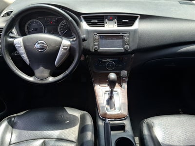 2016 Nissan SENTRA 4 PTS EXCLUSIVE CVT AAC AUT PIEL QC VOLANTEPIEL F NIEBLA RA-17