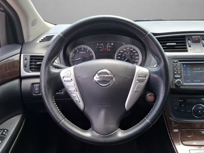 2016 Nissan SENTRA 4 PTS EXCLUSIVE CVT AAC AUT PIEL QC VOLANTEPIEL F NIEBLA RA-17
