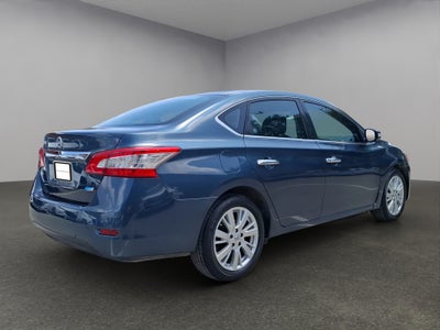 2016 Nissan SENTRA 4 PTS EXCLUSIVE CVT AAC AUT PIEL QC VOLANTEPIEL F NIEBLA RA-17