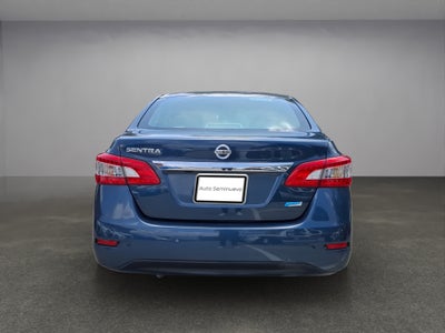 2016 Nissan SENTRA 4 PTS EXCLUSIVE CVT AAC AUT PIEL QC VOLANTEPIEL F NIEBLA RA-17