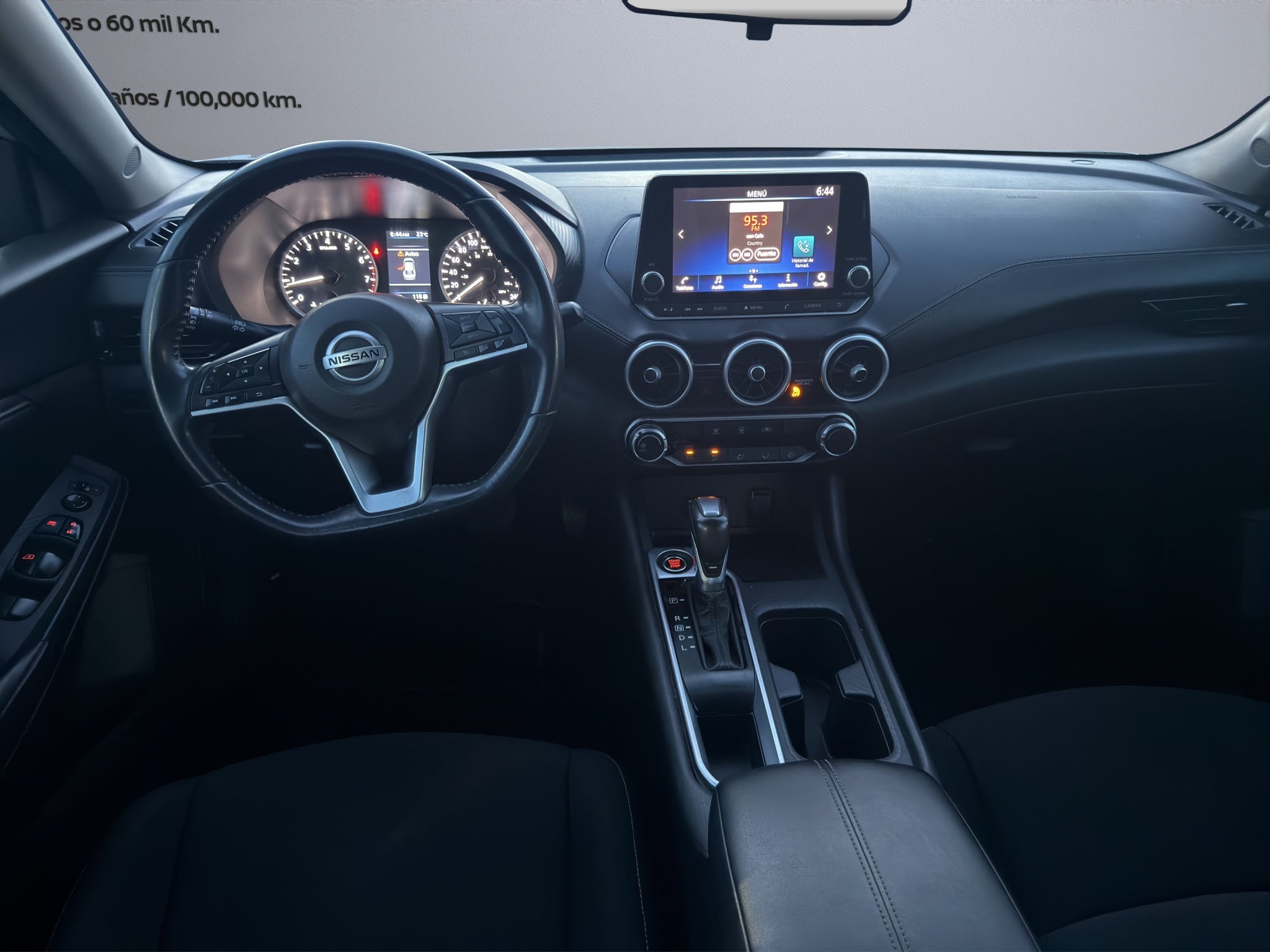 2023 Nissan SENTRA 4 PTS ADVANCE CVT AAC F NIEBLA RA-16