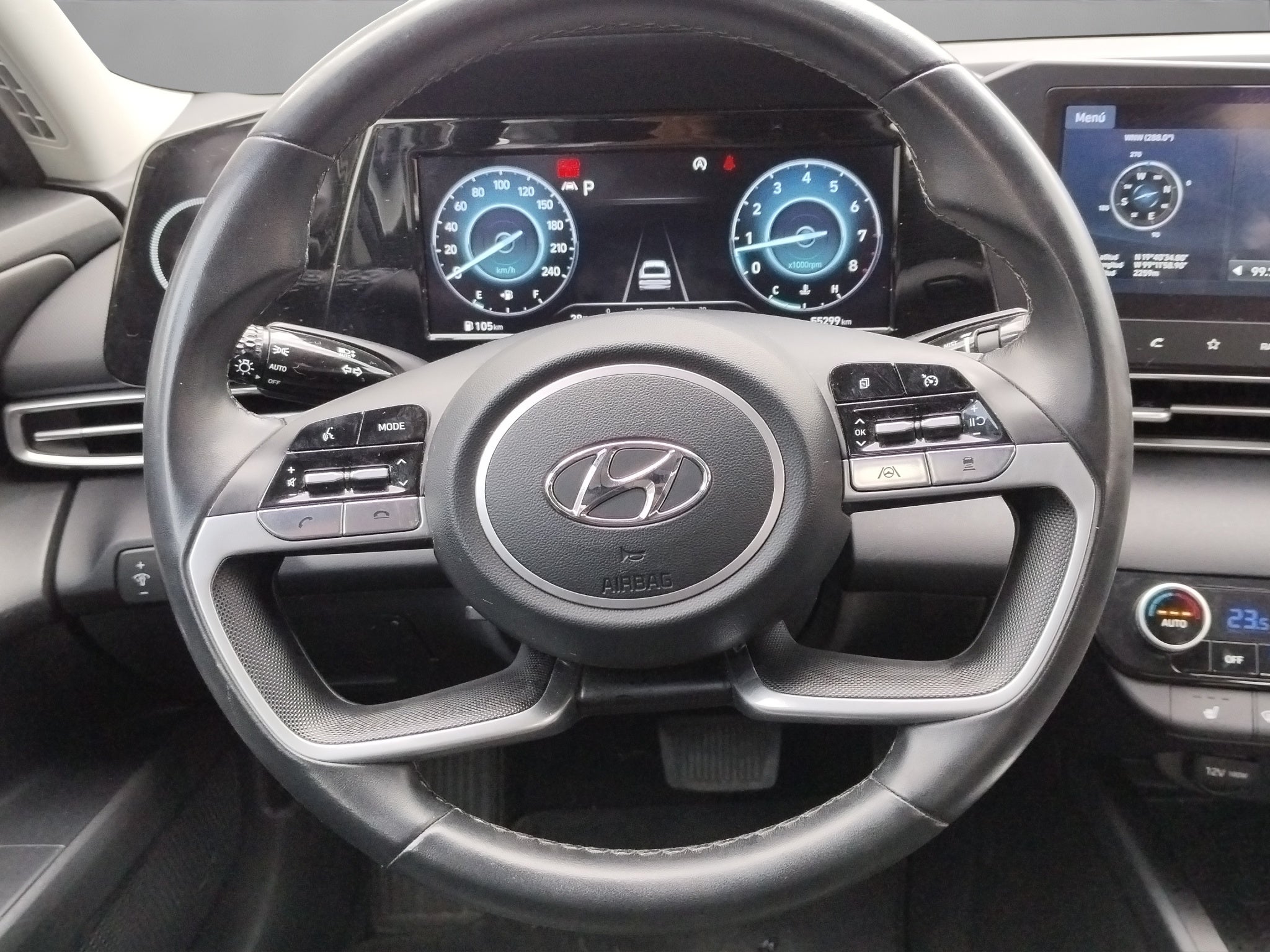 2023 Hyundai ELANTRA 4 PTS LIMITED TECH 20L TA AAC AUT PIEL QC XENON GPS RA-17
