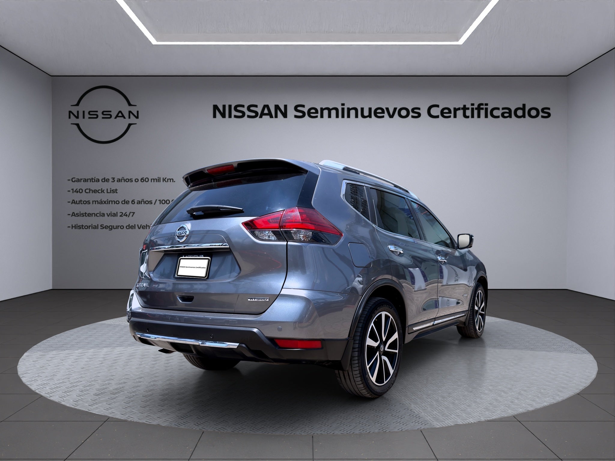 2022 Nissan X-TRAIL 5 PTS HIBRIDO CVT PIEL CD GPS 5 PAS RA-19